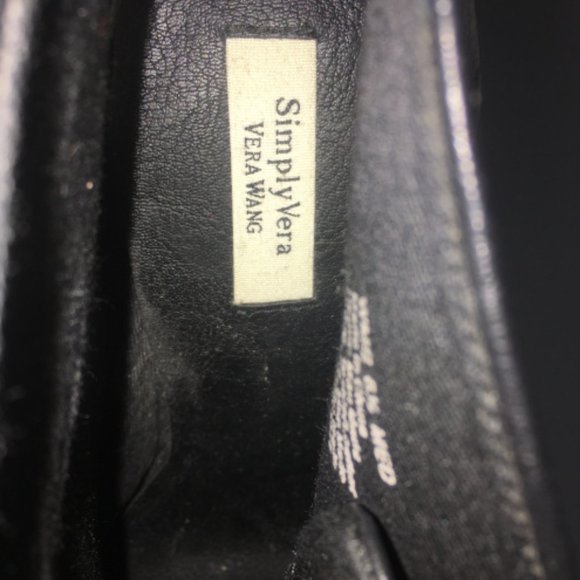 Simply Vera Wang Open Toe Booties - Picture 3 of 4